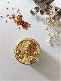 Shakti Radiance Ayurvedic Clay Masque | Organic Turmeric, Red Sandalwood & Spice Oils | 2 oz Glass