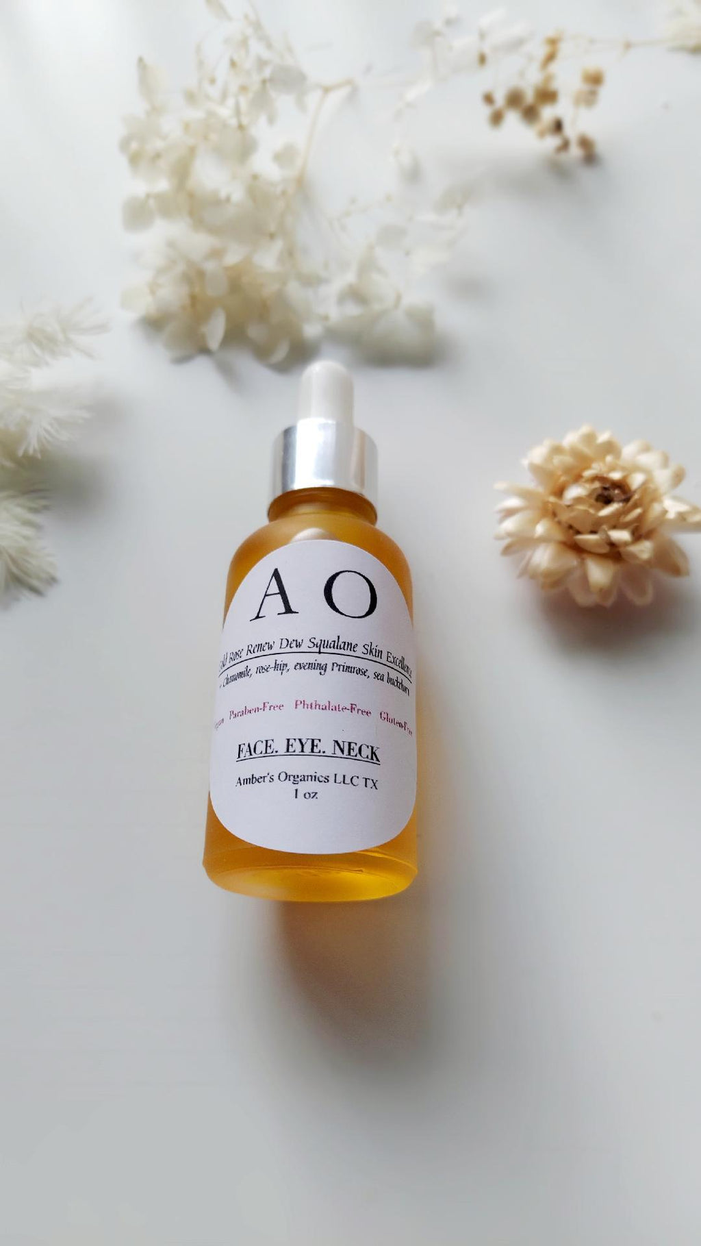 Gold Lux Rose Renew Dew Squalane Skin Excellence + Chamomile, rose-hip, evening Primrose, sea buckthorn