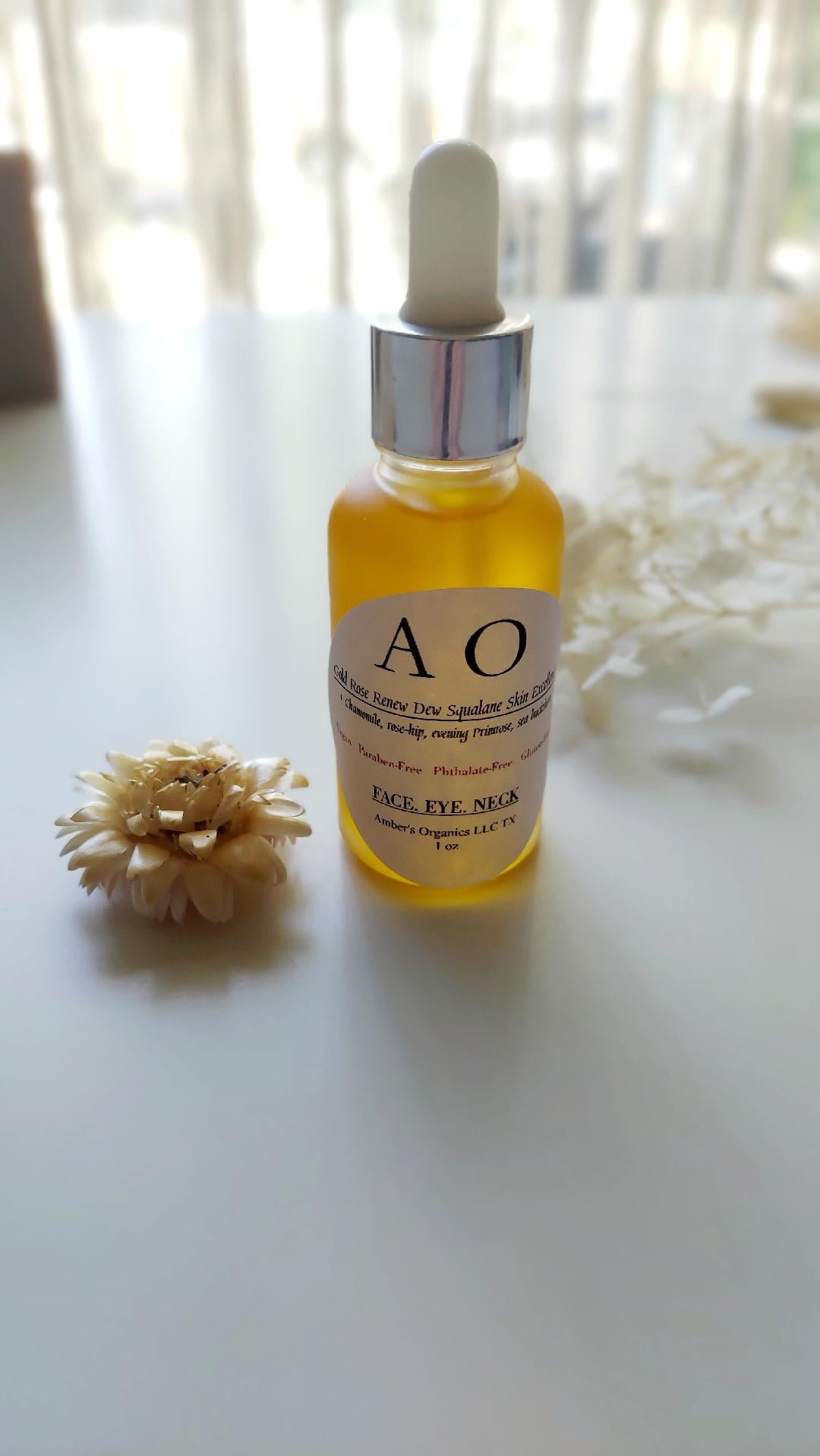 Gold Lux Rose Renew Dew Squalane Skin Excellence + Chamomile, rose-hip, evening Primrose, sea buckthorn