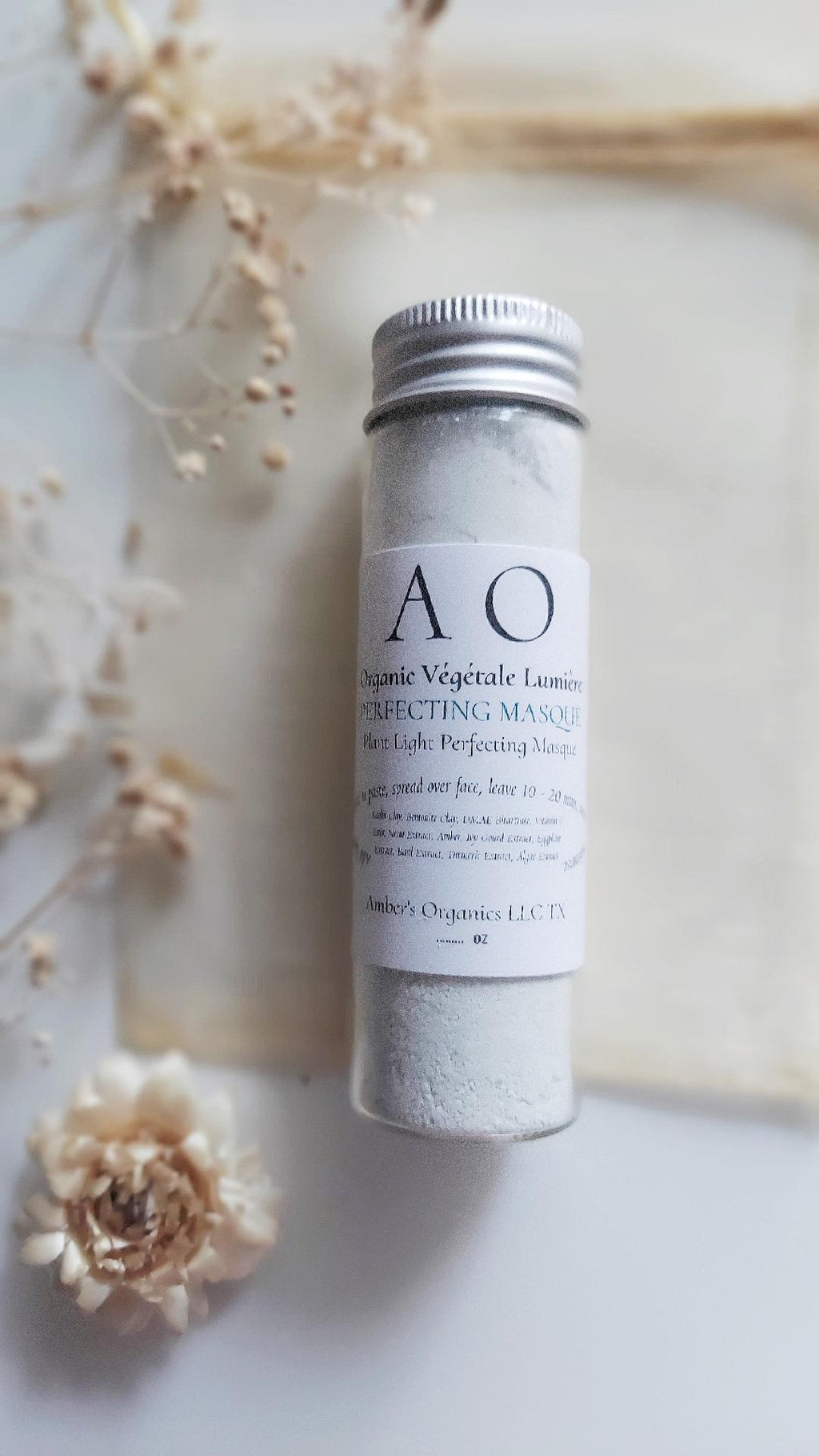Végétale Lumière Perfecting Masque | Anti-Aging Clay Masque with DMAE & Vitamin C