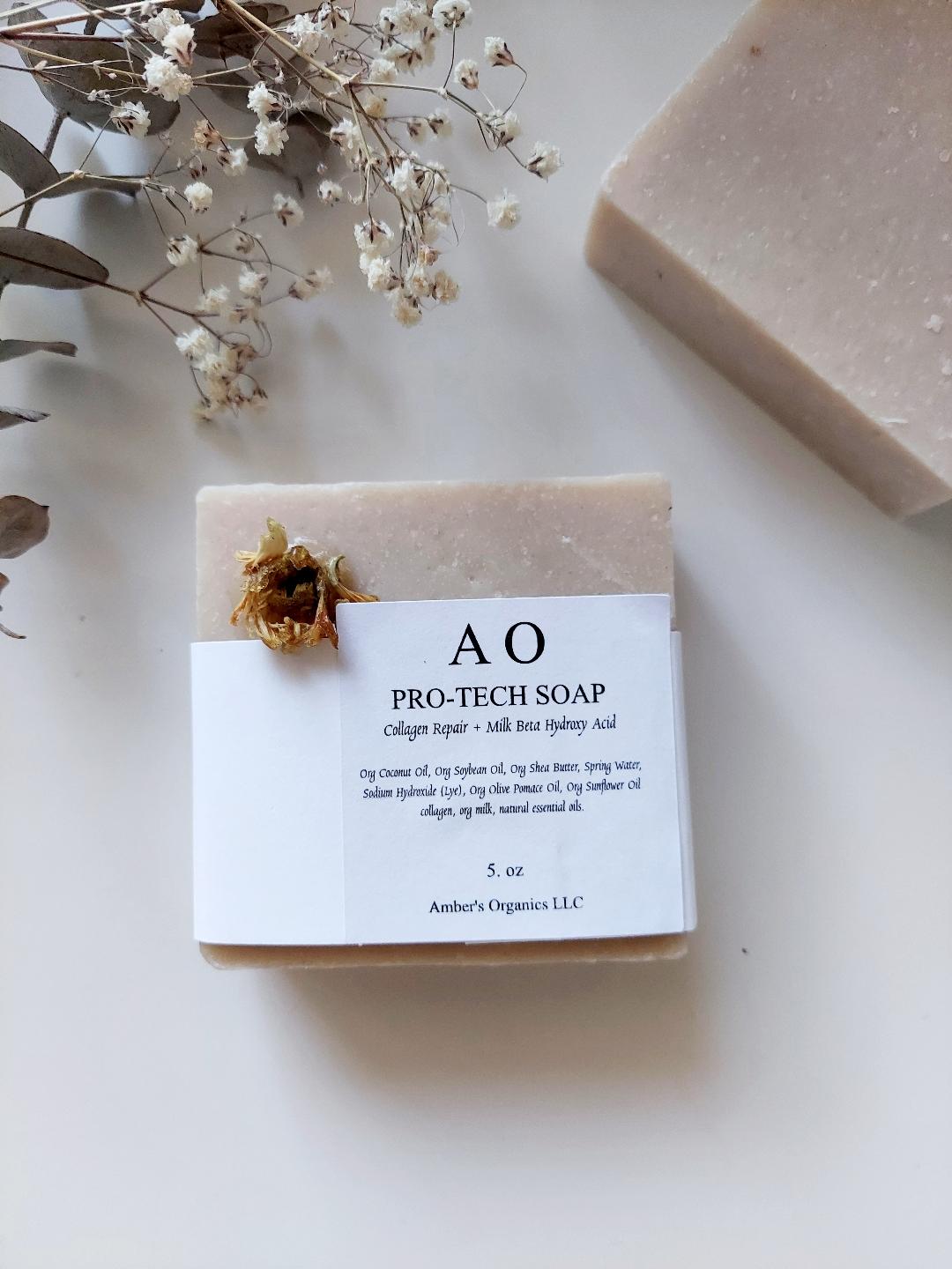 Organic Collagen Repair + Milk Beta Hydroxy Acid | Anti-Aging Wrinkles | Sagging | 5 oz Bar