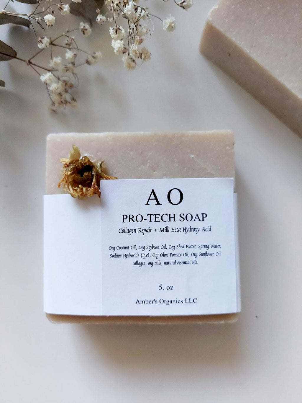 Organic Collagen Repair + Milk Beta Hydroxy Acid | Anti-Aging Wrinkles | Sagging | 5 oz Bar